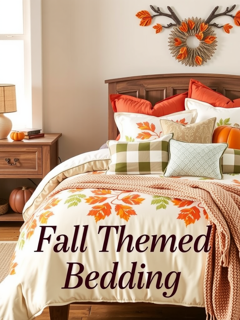 Fall Themed Bedding