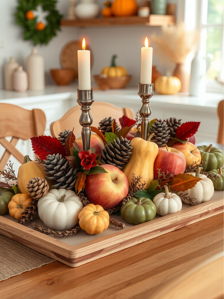 Fall-themed Centerpieces