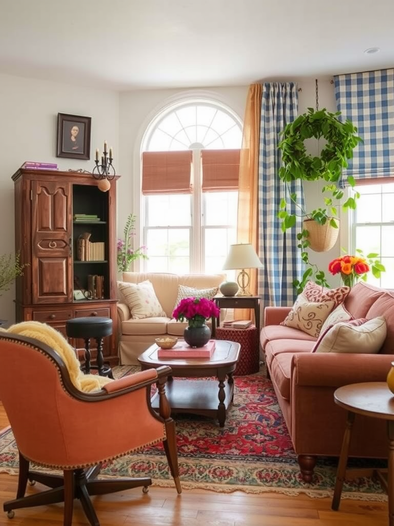 Mismatched Furniture