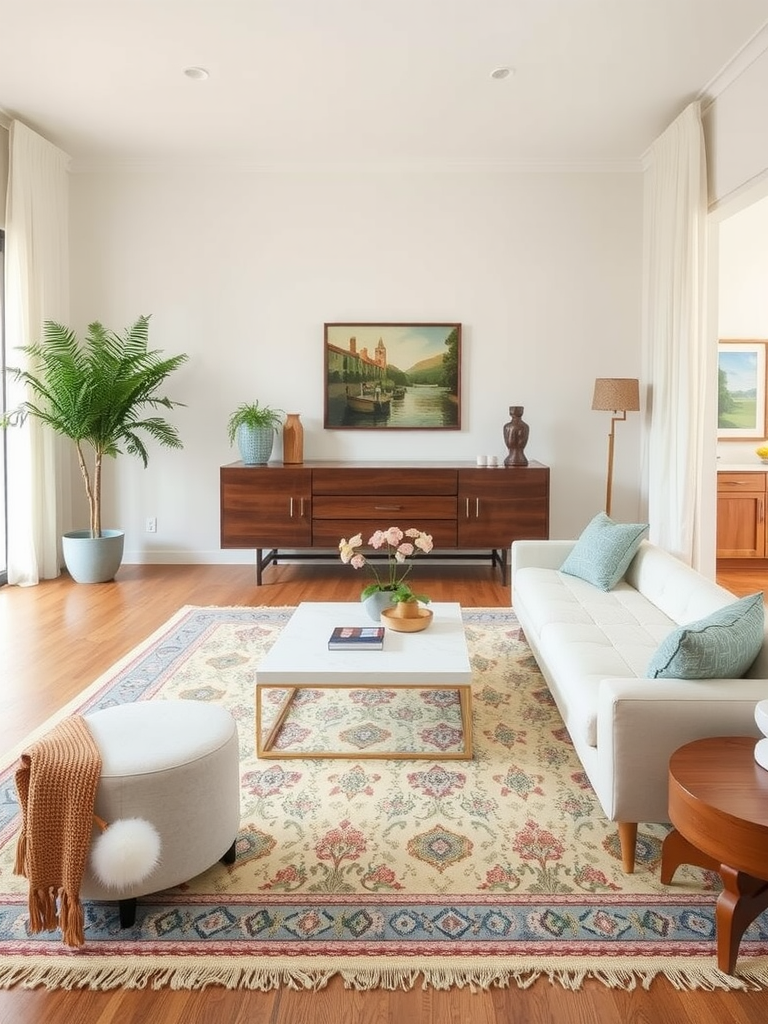 Floating Furniture Arrangement