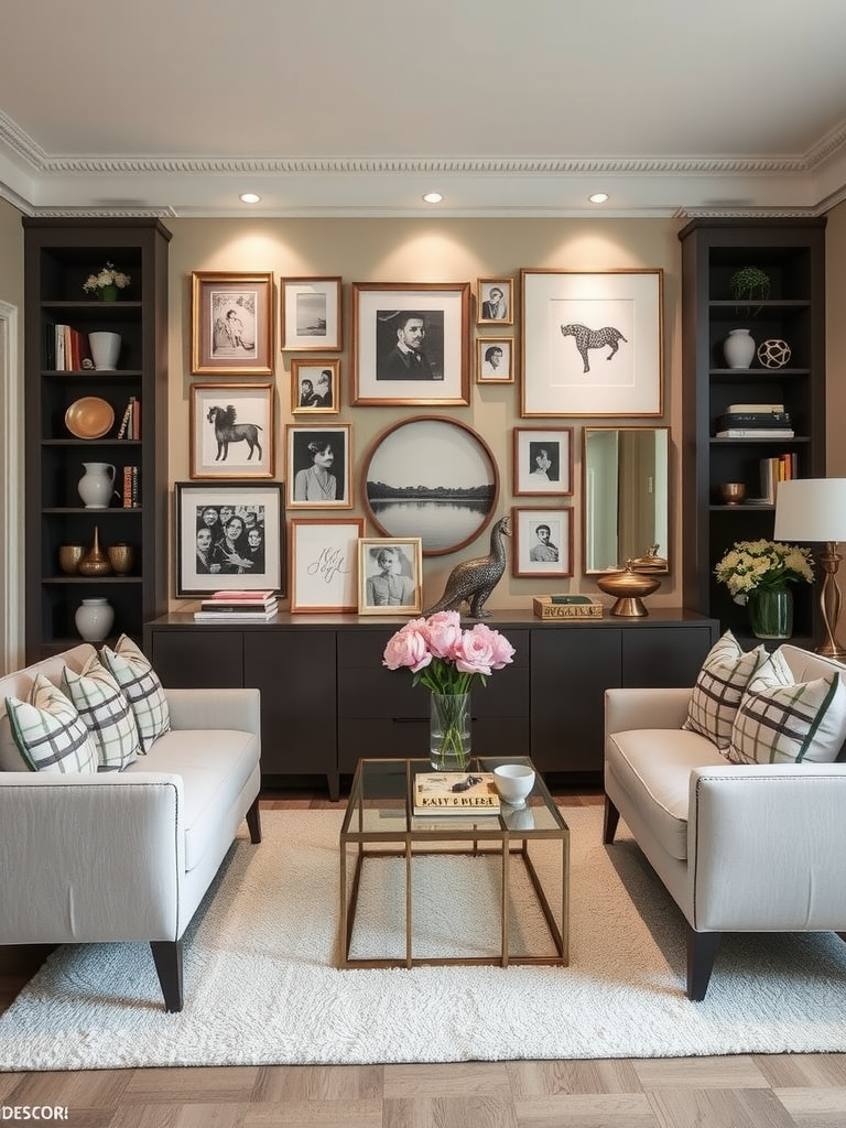 Stylish Gallery Wall