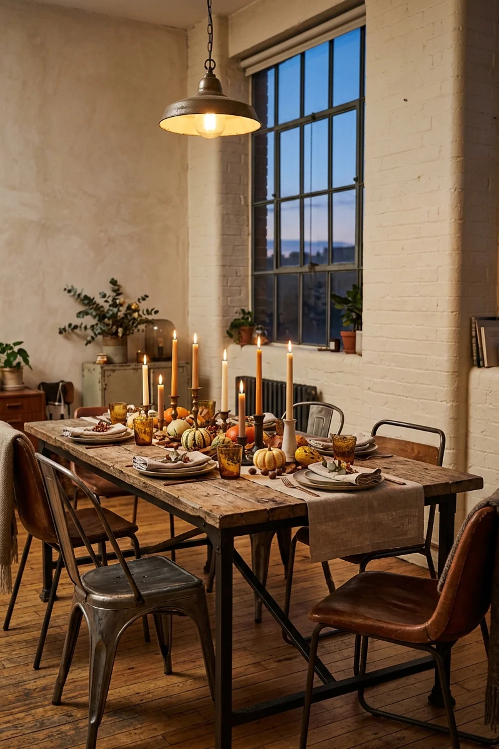 Hosting thanksgiving decorations