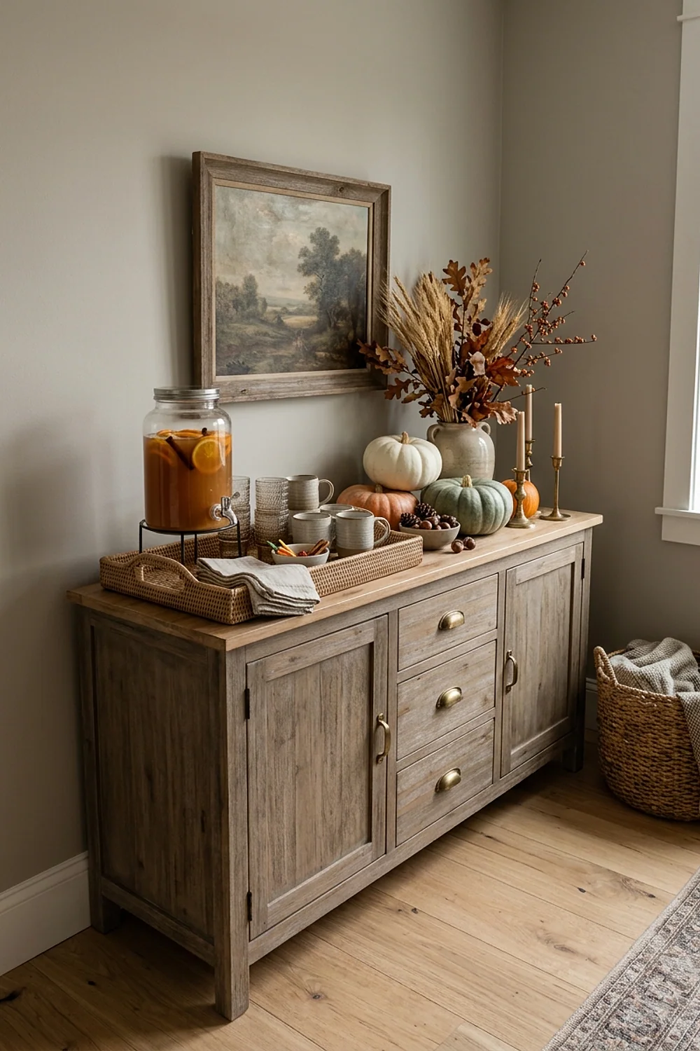 Sideboard drink station